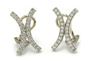 Boucles d'oreilles diamant