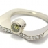 "Smile" grüner Diamant Ring