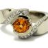Granat Mandarin Ring