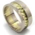 Bague Homme Bicolore