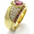 Bague Rubis