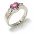 Rosa Saphir Ring