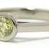 Solitaire Diamant Jaune