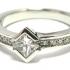 Solitaire Diamant Taille Princesse