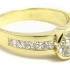 Solitaire Diamants Or Jaune